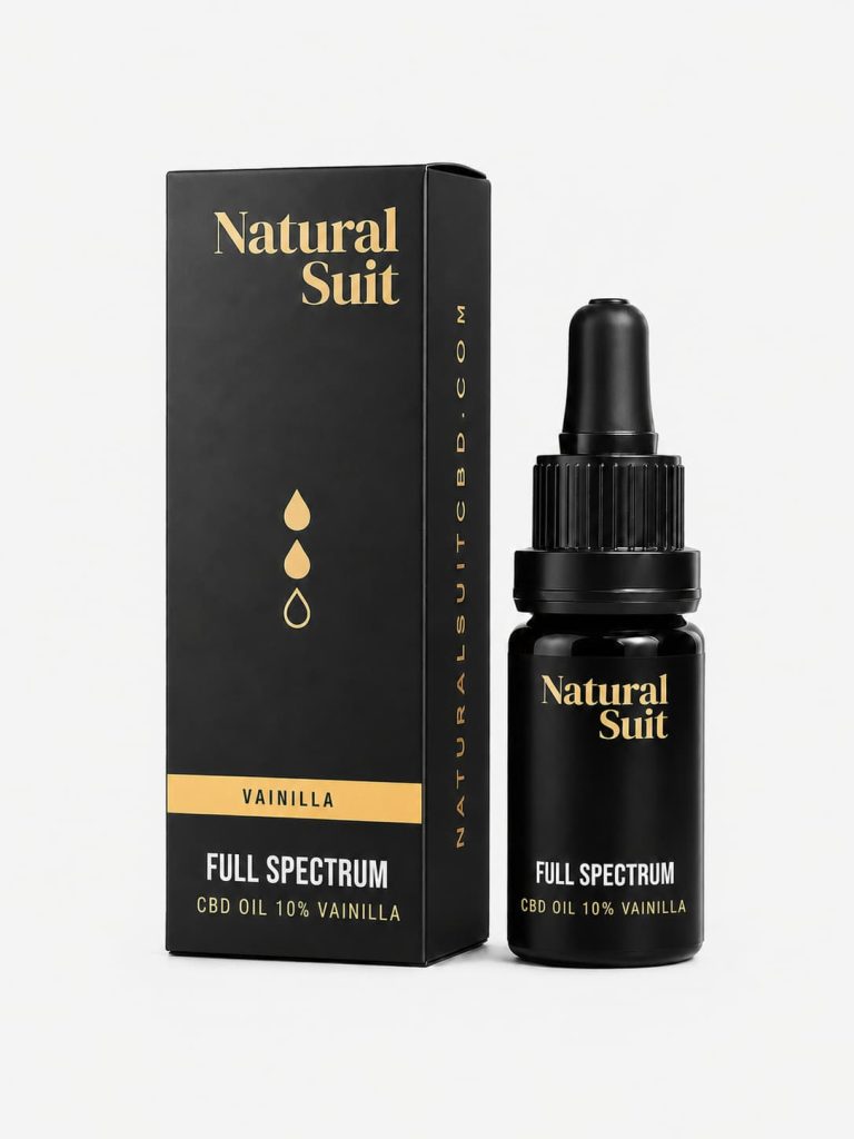 HUILE DE CBD 10% À LA VANILLE
